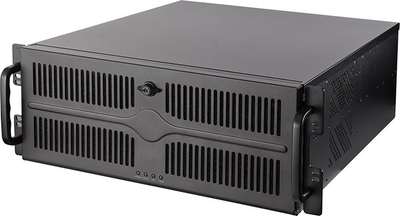 Kabinet rack për servera UNC-409S-AIO-OP, 4U, mban ftohje me ujë 360mm, çelik SGCC