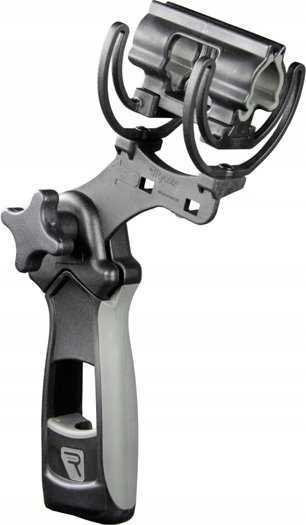 Mbajtëse mikrofoni Rycote Softie Duo-Lyre Mount, pistol grip i rehatshëm, diametër 19-34mm, e zezë