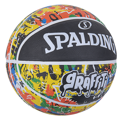 Top basketbolli Spalding / Rainbow Grafiti - 84-327Z, shumëngjyrësh, nr.7
