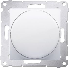 Светлосен индикатор Kontakt-Simon Simon 54, LED зелена, 230V, бел
