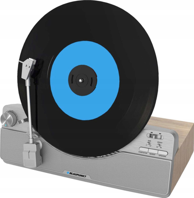 Gramafon Blaupunkt VT100SL me Bluetooth, kasetë Audio Technica, dizajn druri