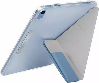 Mbrojtëse tablet UNIQ Camden për iPad 10th Gen 10.9", me bazament, blu Nordic