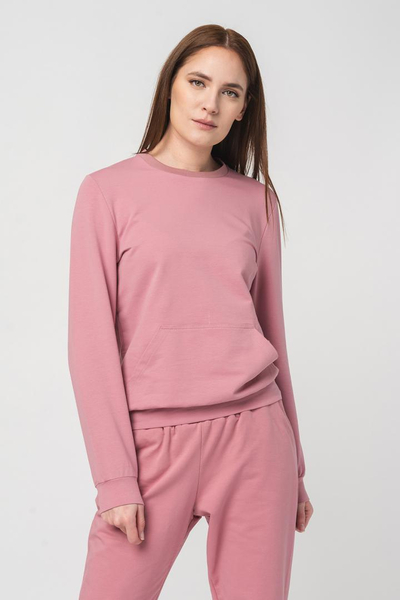 Bluzë sportive për femra Cotton Casual, pambuk, madhësia XS, rozë