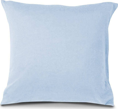 Jastëk dekorativ Matex Jersey, 40x40 cm, pambuk, blu