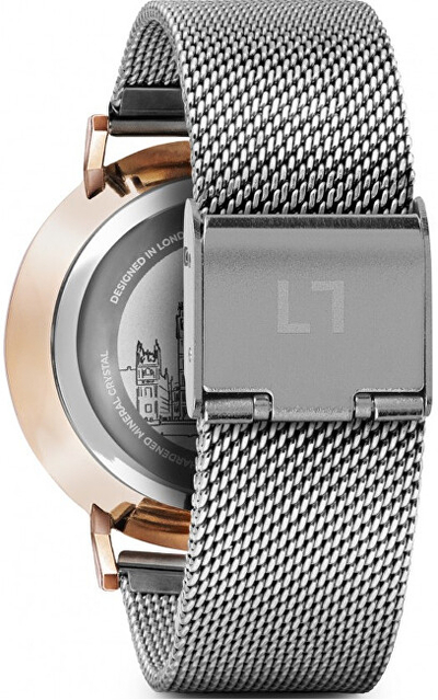 Orë dore Millner Mayfair Rose Silver 39 mm