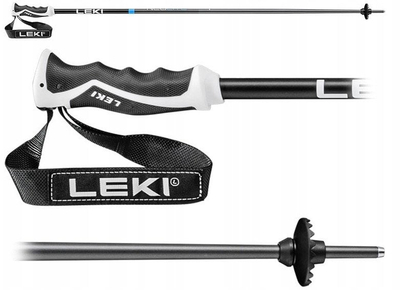 Штапови за скијање Leki Neolite 65346443, 115cm, алуминиумски, црни