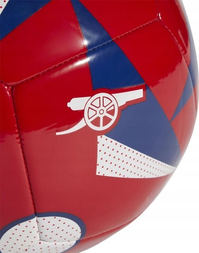 Top futbolli Adidas Arsenal London Club Home IX4032, i qep me makinë, sintetik, i kuq me blu të errët