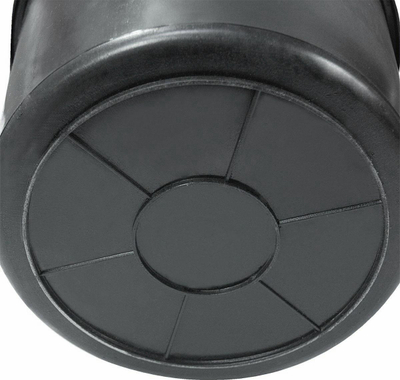 Kovë ndërtimi AWTools Construction Bucket, 10L, PVC, e zezë