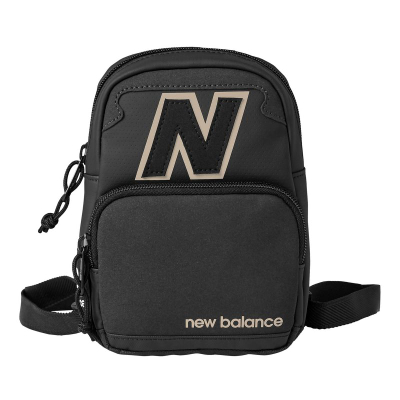 Çantë krahu New Balance LAB23029BKK, poliester, me rrip të rregullueshëm, e zezë