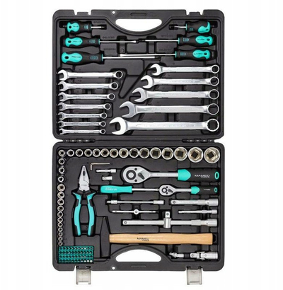 Set çelësash e bitash 110 pjesë, 1/4" 1/2", 5-32mm, 6-këndor