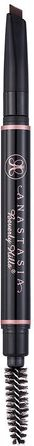 Laps për vetulla me furçë Makeup Revolution Duo Brow Definer, 2 in 1