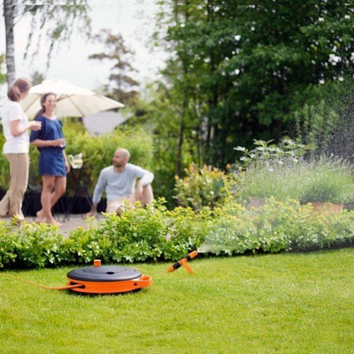 Set ujitje Fiskars 1020436, zorrë 15 m 3/8", portokalli