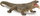 Figurinë kafshe CollectA Komodo Dragon 88900, madhësia L, shumëngjyrëshe