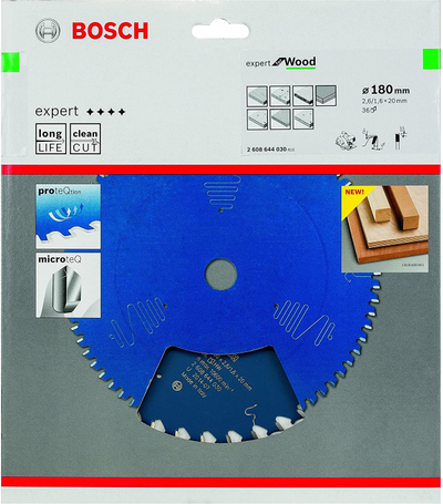 Disk sharre rrethore Bosch Expert for Wood 2608644030, 180mm, 36 dhëmbë