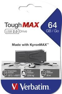 Pendrive Verbatim ToughMAX, 64 GB
