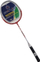 Set raketa badminton Spartan, 2 copë, alumin, të bardha me të kuqe