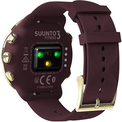 Orë e mençur Suunto 3 Fitness, burgundi