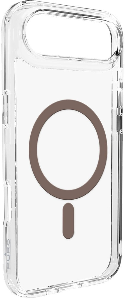 Kllëf telefoni Puro Protective Case për iPhone 17 Pro, TPU, transparent kafe