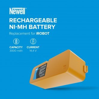 Батерија Newell за iRobot Roomba Series 400, 3000mAh, Ni MH