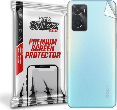 Folie mbrojtëse për pjesën e pasme GrizzGlass Grizz, për Oppo A36, transparente