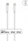 Kabllo USB Puro PUR445WHT, USB C me Lightning, 2m, 20W, e bardhë