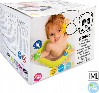 Karrige banjoje për bebe Maltex M.baby, me lodër, plastike, shumëngjyrëshe