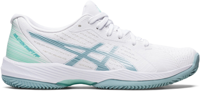 Atlete tenisi Asics Solution Swift FF Clay 1042A198 104, për femra, të bardha blu