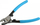 Gërshërë për prerje kabllosh Geko G01750, 6", plastike, blu