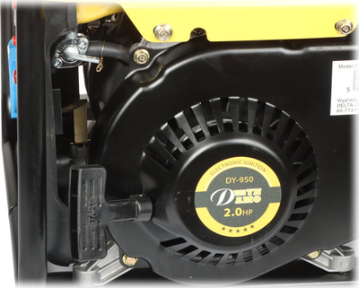 Gjenerator rryme DYN Damo DY-950, 650W, me benzinë, verdh e zi