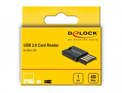 Lexues kartelash Delock 91603, microSD UHS II, USB 2.0, i zi