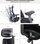 Karrige zyre LiberNovo Omni Dynamic, ergonomike, me mbështetëse koke, e zezë