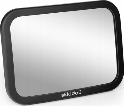 Pasqyrë makine për fëmijë Skiddou Basp, rrotullim 360°, rripa rregullues, e zezë
