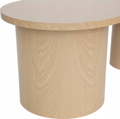 Set tavolinash kafe Atmosphera Soleya, MDF, 2 copë, bezhë