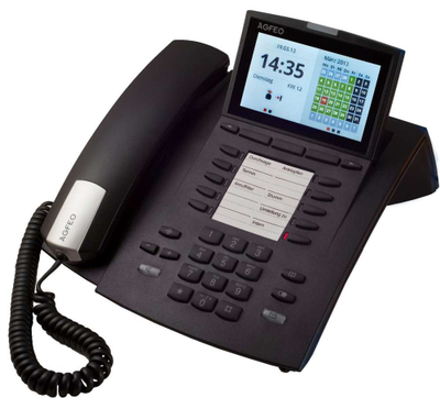 Telefoni analog AGFEO ST 45, ekran 4.3", Caller ID, i zi