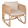 Kolltuk Wendy 73x72x84Hcm (HM9816), bardhë