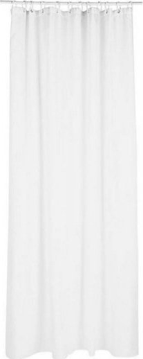 Perde dushi 5Five Colours Shower Curtain White, poliester, 180 x 200 cm, e bardhë