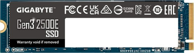 Disk SSD Gigabyte Gen3 2500E, 2TB, M.2 2280 PCI-E x4 Gen3 NVMe