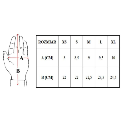 Doreza vrapimi Vizari Dark Gloves 1.0, ekran prekës, madhësia XS, jeshile e zezë