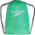 Çantë rrjete noti Speedo Equipment, unisex, me lidhëse shpine, jeshile