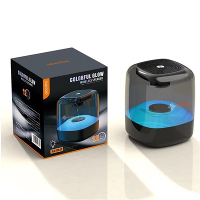 Bokse Bluetooth me drita LED shumëngjyrëshe. ABODOS