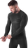 Bluzë termoaktive dimri NILS MAGNUS, për meshkuj, madhësia 2XL/3XL, e zezë