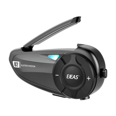 Interkom moto Ejeas Q2, Bluetooth 5.1, 800m, IP65, i zi