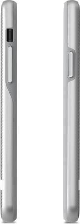 Mbulesë telefoni Moshi Vesta për iPhone XS X, me stof, gri