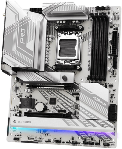 Pllakë amë ASRock X870 PRO RS WIFI, AM5, DDR5, ATX