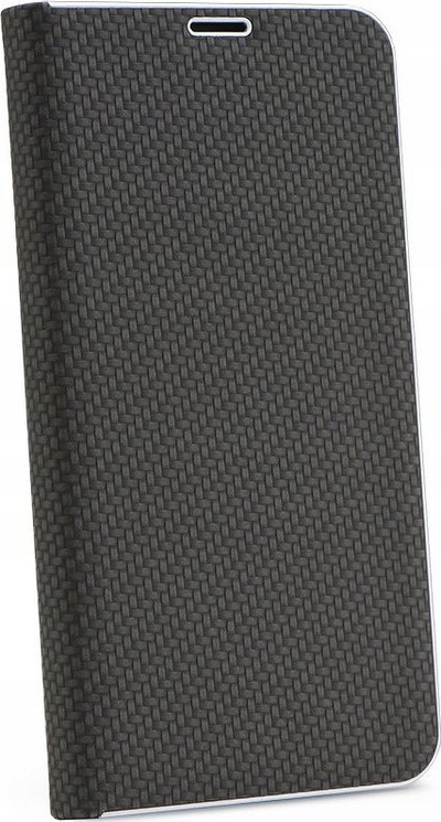 Kuti mbrojtëse ForCell LUNA Book Carbon për Samsung S22 Ultra, me kapak, e zezë