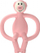 Dhëmbëzues Matchstick Monkey Animal Piggy, rozë