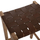Stol bari HM99382.01 druri mindi i fortë natyral 40×35×65