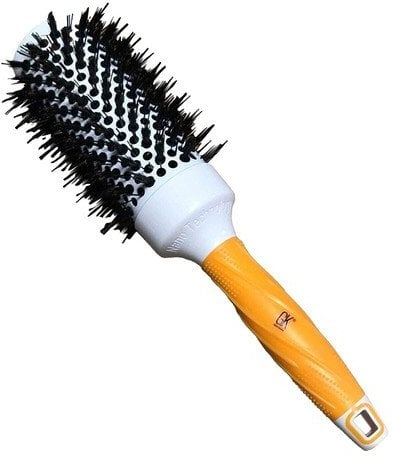 Furçë flokësh GKhair Bamboo Brush 51mm, trup bambuje, për stilim