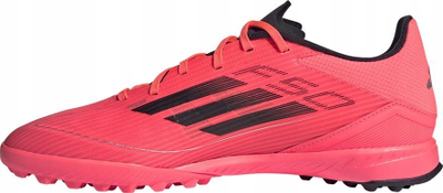 Këpucë futbolli Adidas F50 League TF, për tapet sintetik, rozë me të zezë