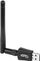 Adapter WiFi USB REBEL KOM0640-5, lidhje pa tela, i vogël në trup, i zi